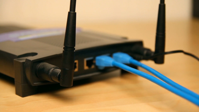 Example of a router